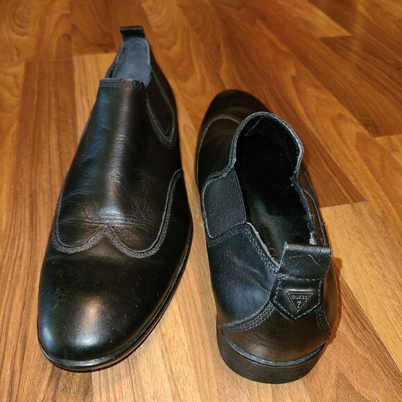 Guess Slip On Mens Loafers Black Shoes Size 10 - Picture 8 of 8